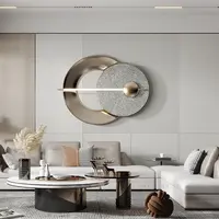 Modern Minimalist Metal Wall Hanging Living Room Sofa Wall Decoration Pendant Bedroom Bedside Wrought Iron Hanging Decoration 1