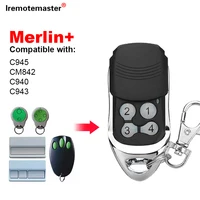 For MERLIN+C945 CM842 C940 C943 CM844 CM128 HE60 MGA600 MT60 MT800 Garage Door Remote Control 433.92MHz Command Transmitter 2