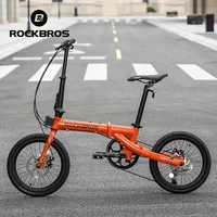 ROCKBROS 16" Urban Folding Bike - Agile 9-Speed Adventure - Image 4