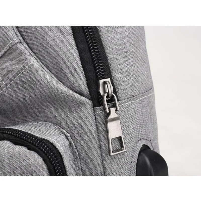 Borsa a Tracolla da Uomo, Borsa Monospalla Grande Capacità per Sport e Tempo Libero, Zaino Piccolo alla Moda - immagine 5