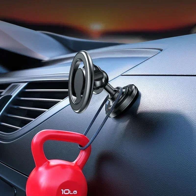 Magnetic Phone Holder 360&deg;Rotatable For iPhone 16-12 Samsung S24 Xiaomi 15 Instrument Panel Air Outlet GPS Phone Stand Mount