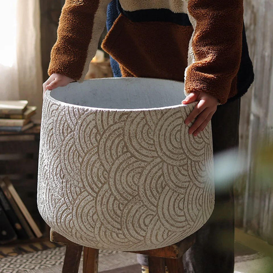 Ronde Cement Bloempot Siliconen Mal Woondecoratie Ambachten Succulenten Beton Planter Vaas Mallen