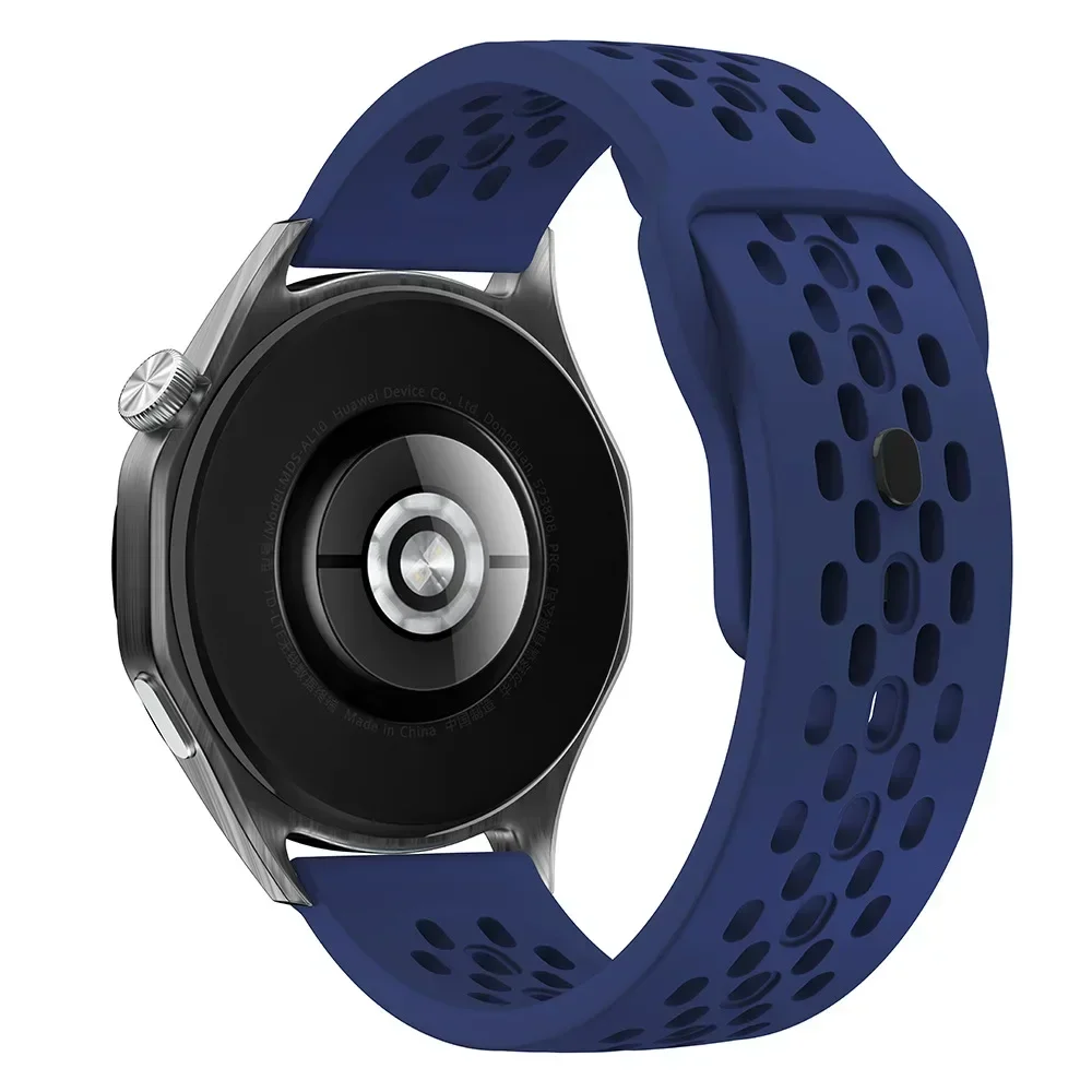 Breathable Silicone Sport Strap, 22mm
