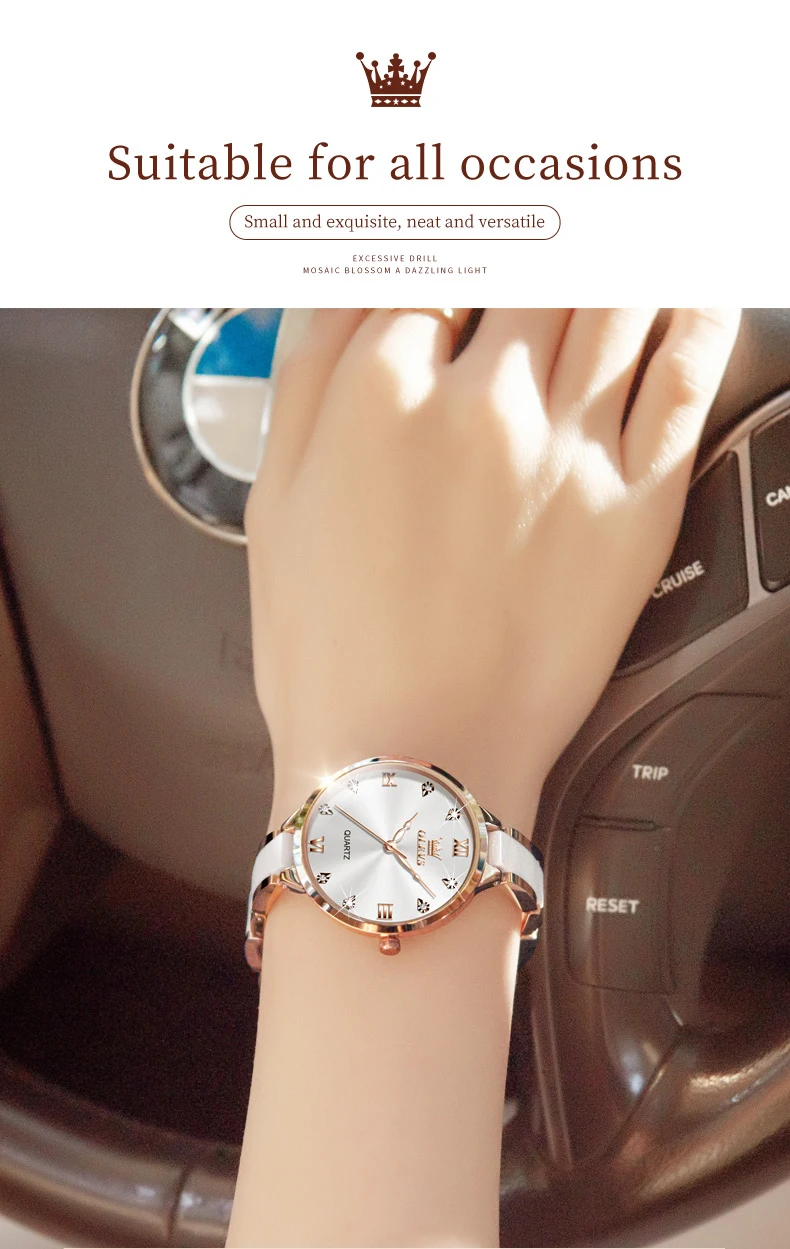 Orologio da donna OLEVS 5872 - Dettaglio quadrante