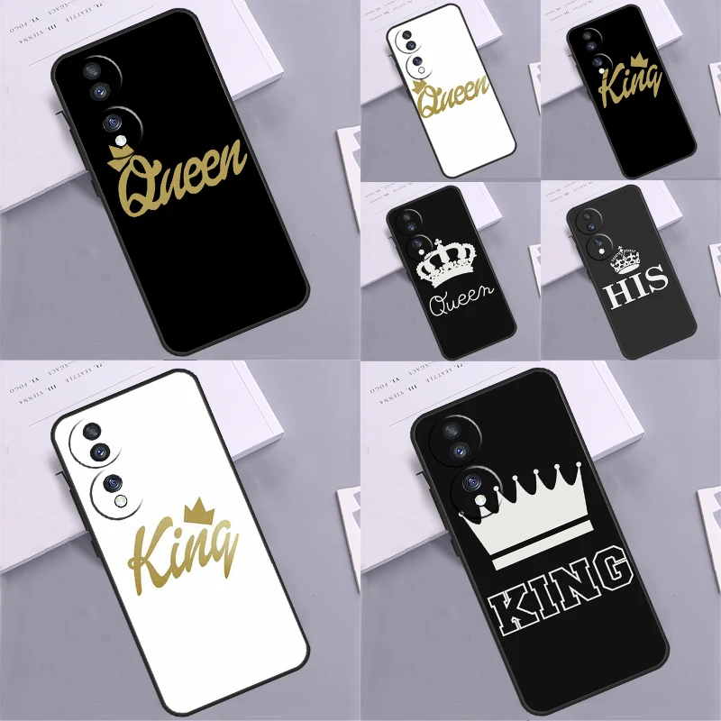 Custodia King Queen Best Friends Per Honor X6 X7 X8 X9 X8A X9A X7A X6A 90 70 50 Lite Honor Magic 5 Lite Pro 8X 9X Cover