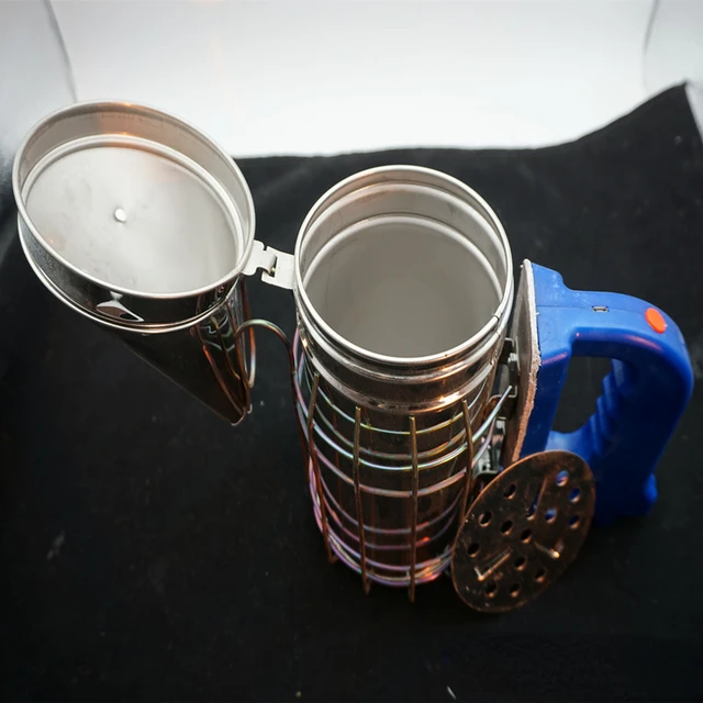 Méhészeti Eszközök Méhkészlet Elektromos Dohányzó Rozsdamentes Acél Dohányos Füstméhek - Image 2