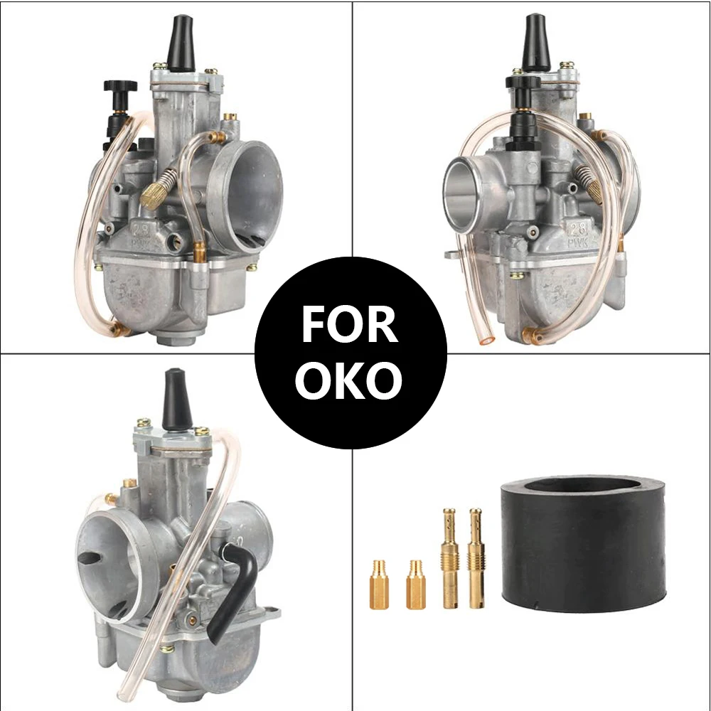 High-Performance Universal Motorcycle Carburetor with Power Jet