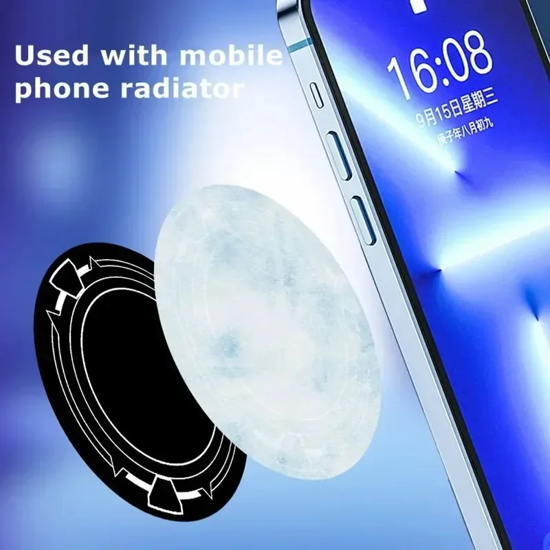 Mobile Phone Cooling Plate for Magnetic Radiating Heat Conduction 1/2/5Pcs