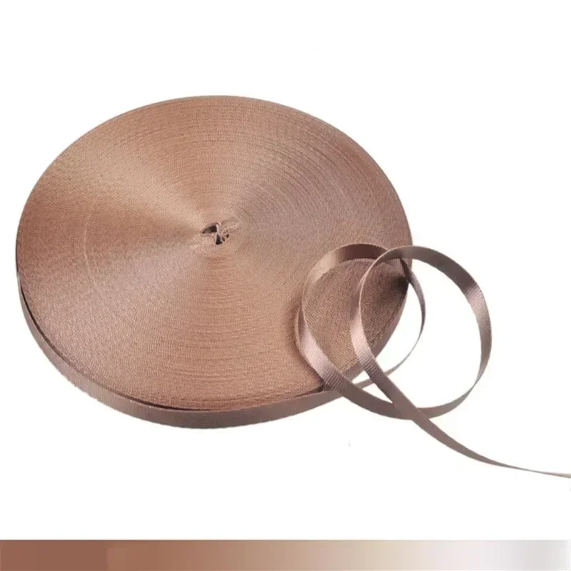 High-Quality Nylon Webbing for DIY Sewing & Accessories - 45 Meters, 10-20mm Width