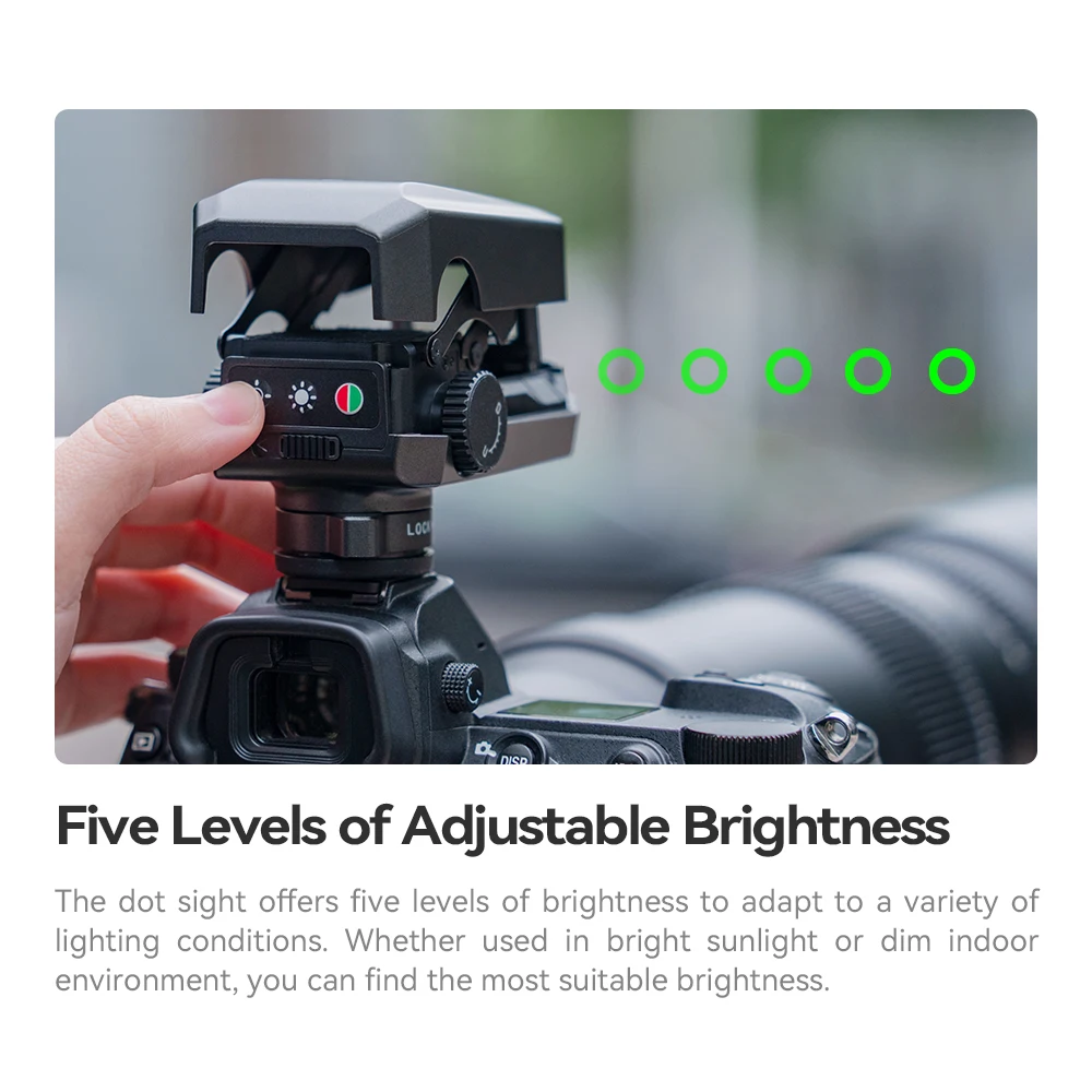 Camera Viewfinder Accessories TTArtisan Dot sight For Telephoto Wildlife Sports Photography For Sony Fuji Canon Lumix Nikon D610 D750 D810 D850 Z6 Z7 camera