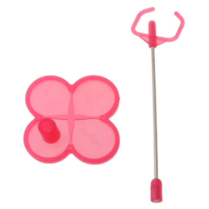 Miniature Holder Stand for Play House Mini Dolls Role Play DIY Blyth Toy Accessory Girls Party Supply 11Colors 4