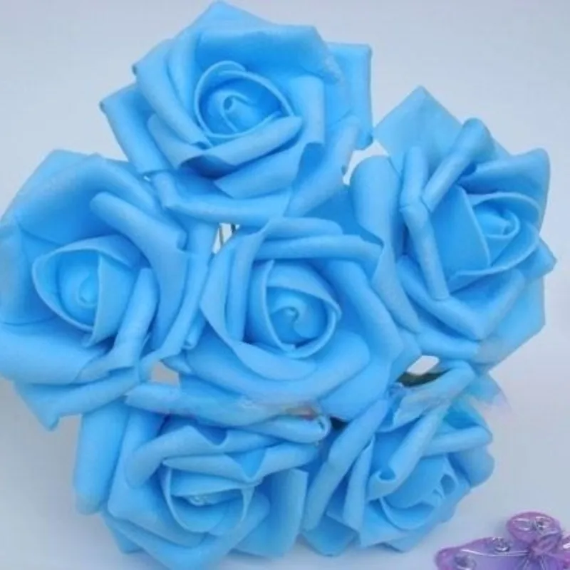 

Fast Shipping!!! Artificial Foam Roses Bouquet, Decorative Flowers Boutique, Soft Touch, 432 Bunches, 72 (7-7.5cm)