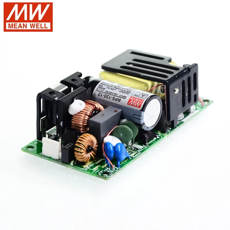 Mean Well Pcb tipo Médico Switching Power Supply Rps120 Series Rps-120-12 Rps-120-15 Rps-12024 Rps-120-27 Rps-12048