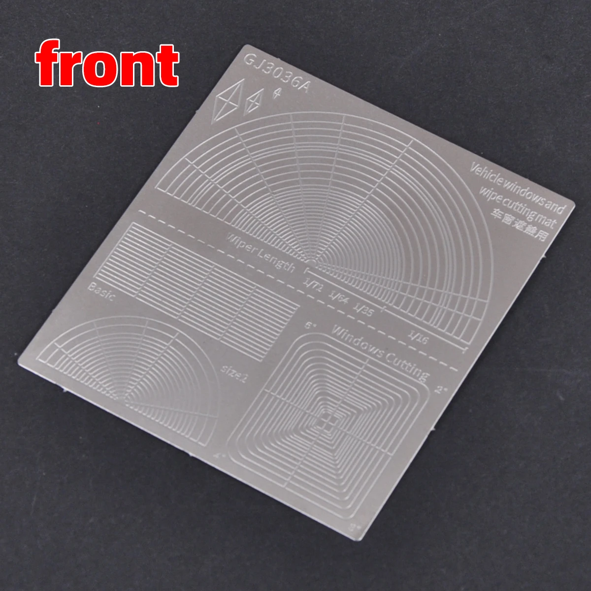 Strumenti per la pittura di modelli in scala, strumenti per la colorazione delle finestre e la effetto invecchiato, nastro adesivo Washi, stencil da taglio universali per tutte le scale - immagine 5