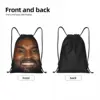 Custom Funny Kanye West Meme Drawstring Backpack Women Men Sport Gym Sackpack Foldable Shopping Bag Sack 2