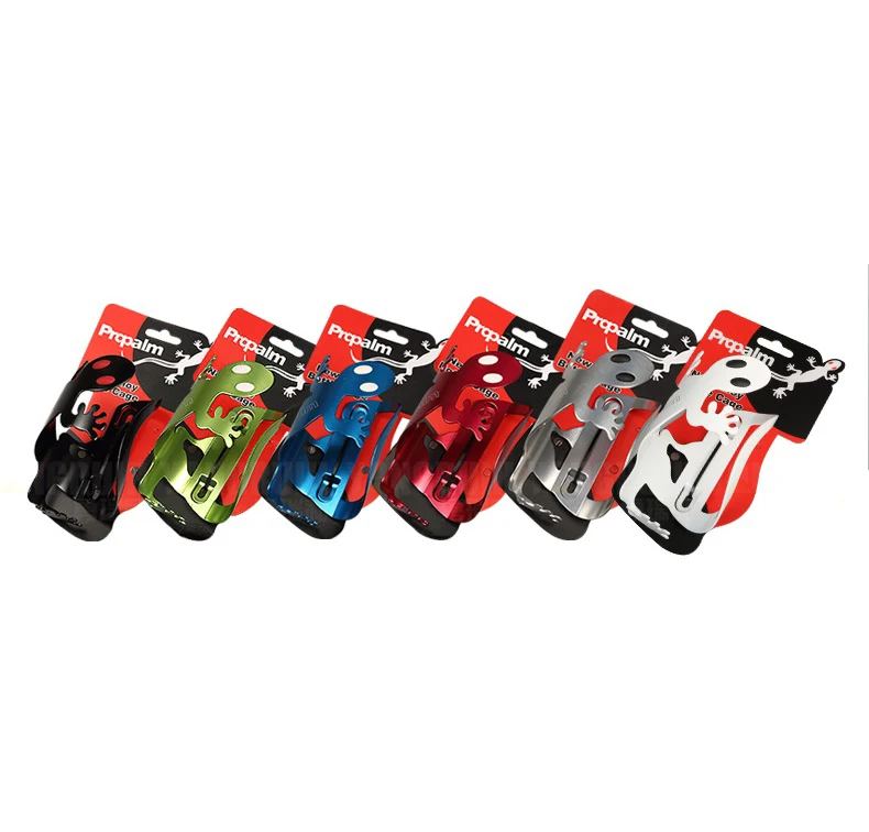 gecko bike bicycle bottle cage bottle bracket holder anode Aluminum colorful