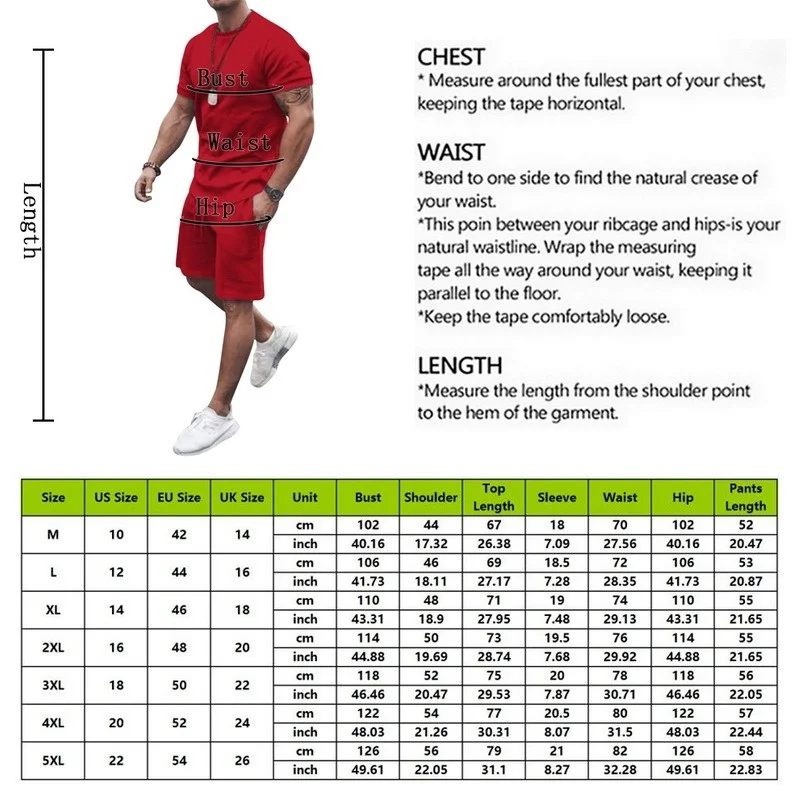 men's loungewear sets OEIN Men's Tracksuit 2 Piece Sets Summer Solid Sport Hawaiian Suit Short Sleeve T Shirt and Shorts Casual Fashion Man Clothing mens shorts and t shirt set