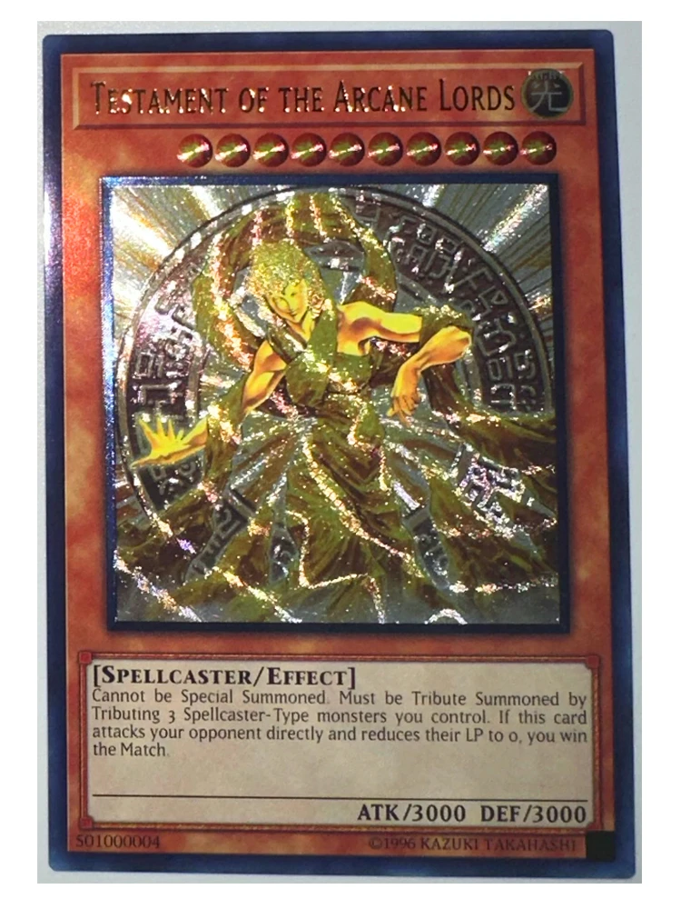 Yu Gi Oh Testament of the Arcane Lords 501000004 English