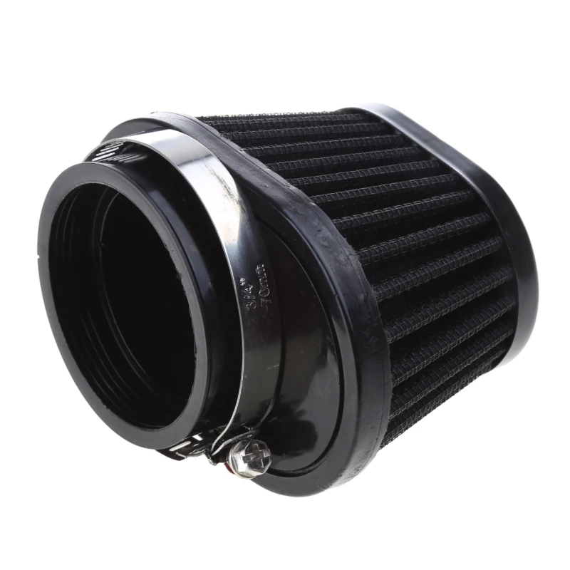 Air filter motorcycle air filter air filter cleaner 51/55/60mm Motorcycle Car Air Filter High Flow Intake Filter Sport Power Mesh Cone Cold Air Induction