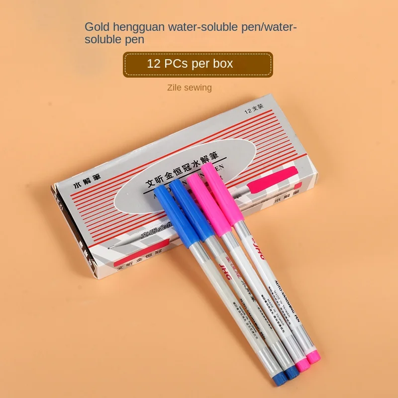 

Jinhengguan Hydrolyzed Pen Product Proofing Water-Soluble Pen Water Melting Pen Water Soluble Pen Washing Automatic Color Pen
