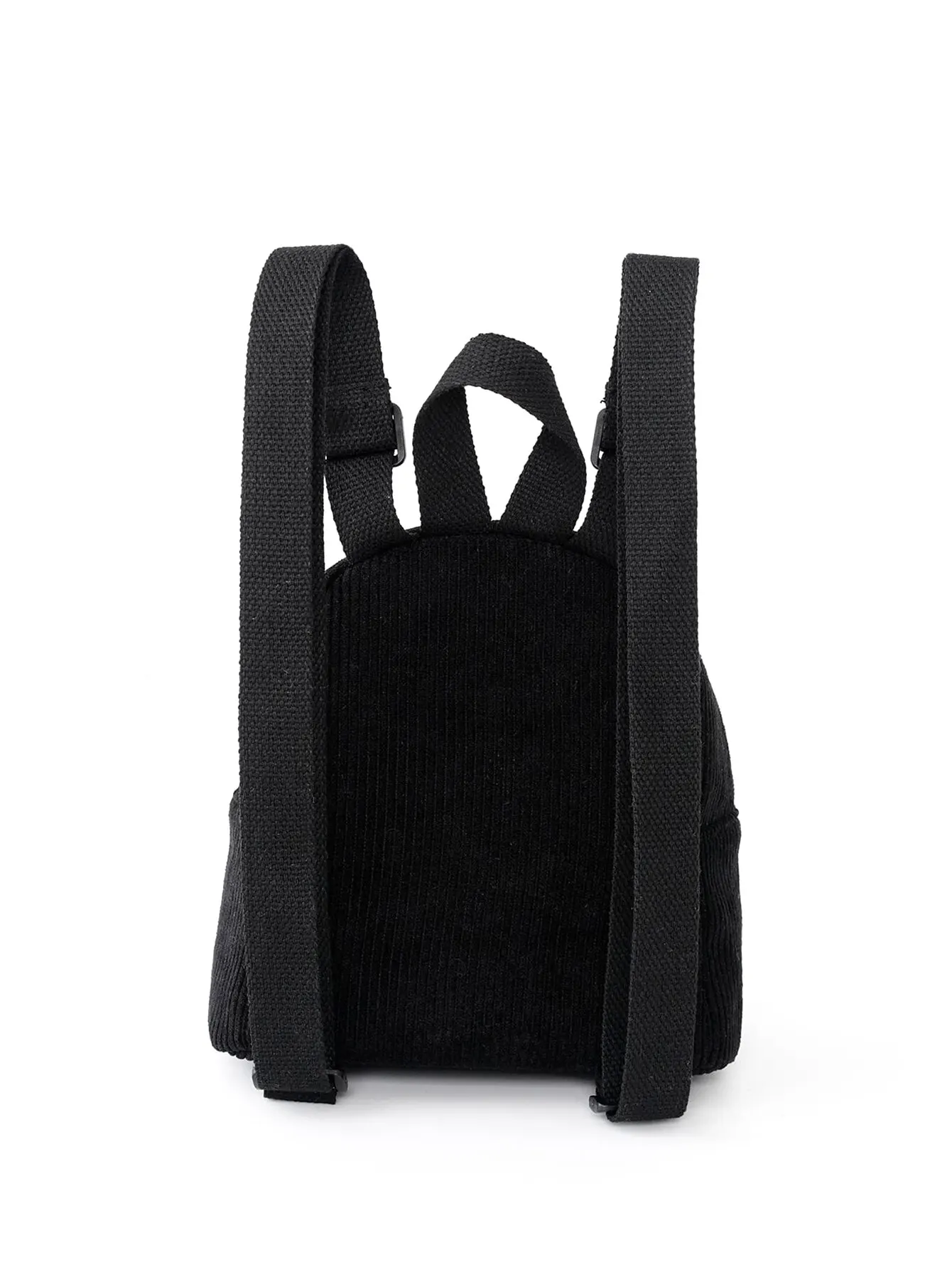 Womens Backpack Mini Fashion Corduroy Small School Bag Suitable For Traveling And Shopping