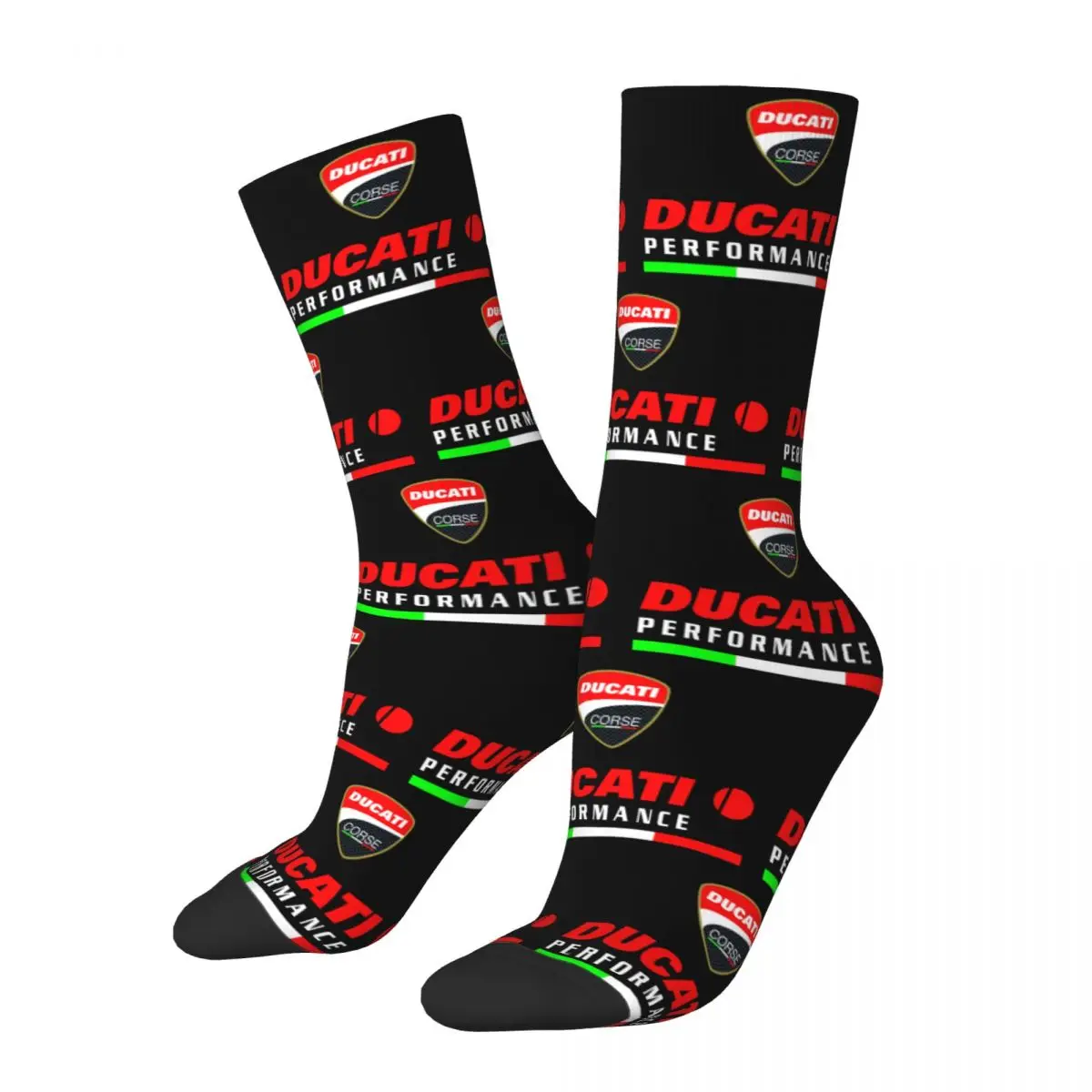 

Motorsports Ducatis Logo Socks High Quality Motorcycle Motocross Enduro Cross Motor Socks Non-slip Soft for Men Gifts Idea