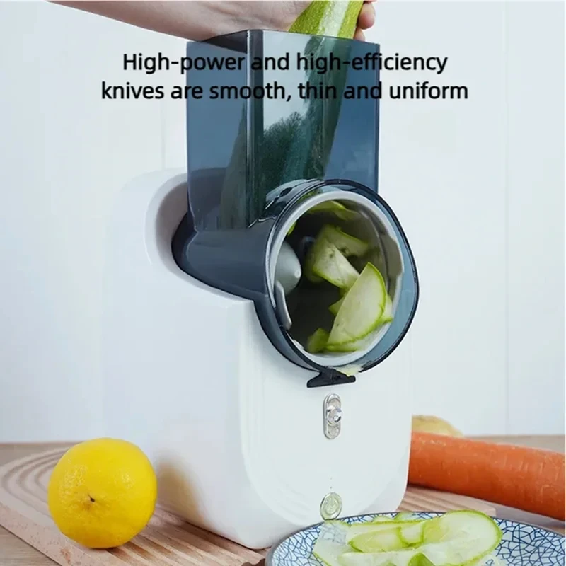 Multi-function Vegetable Cutter Kitchen Electric Slicer Shredder Automatic