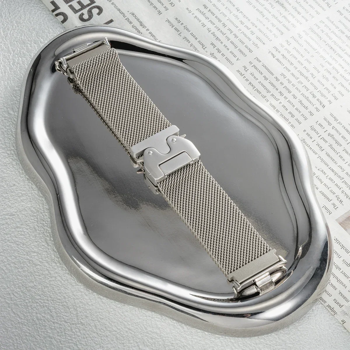 2026 Metallarmband für Redmi Watch 6 5 4 Uhrenarmband 316L Edelstahlarmband für Xiaomi Mi Band 8 9 Pro Armband Zubehör – Detail 3