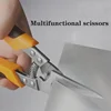 Professional Industrial Shears Stainless Steel Scissors Tin Snips Metal Sheet PVC Pipe Cutting hand Garden tools Cutter 2
