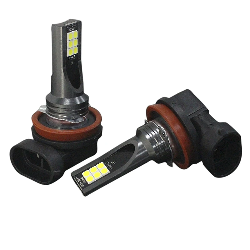 

1PCS H8/H9 H11 3030 12SMD LED Fog Lights 12V 6000K Car Lamp Auto Light Bulbs