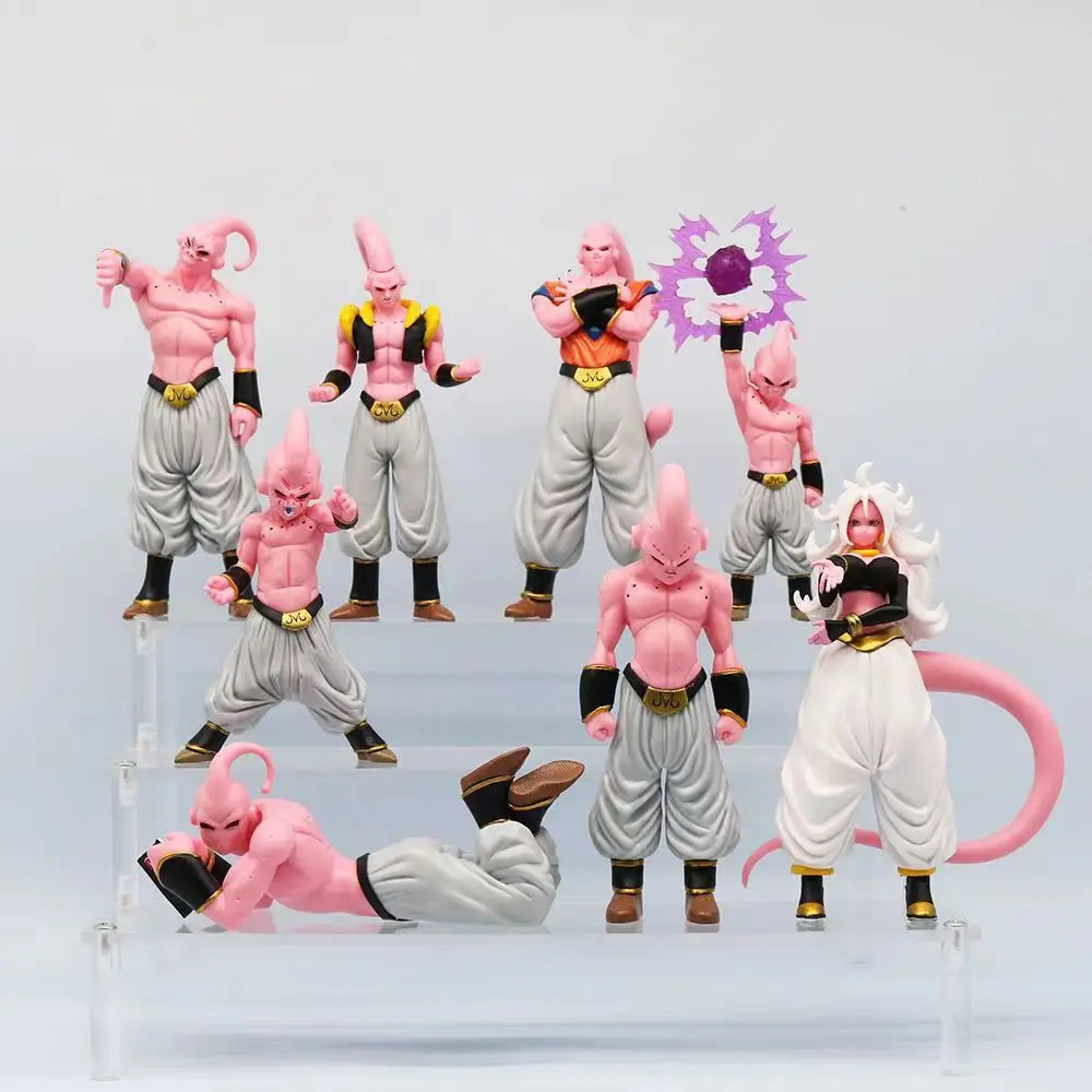 

8pcs/set New Dragon Ball Z Majin Buu Figure Super Buu Figurine Action Figures Collection Model Toys for Children Christmas Gifts