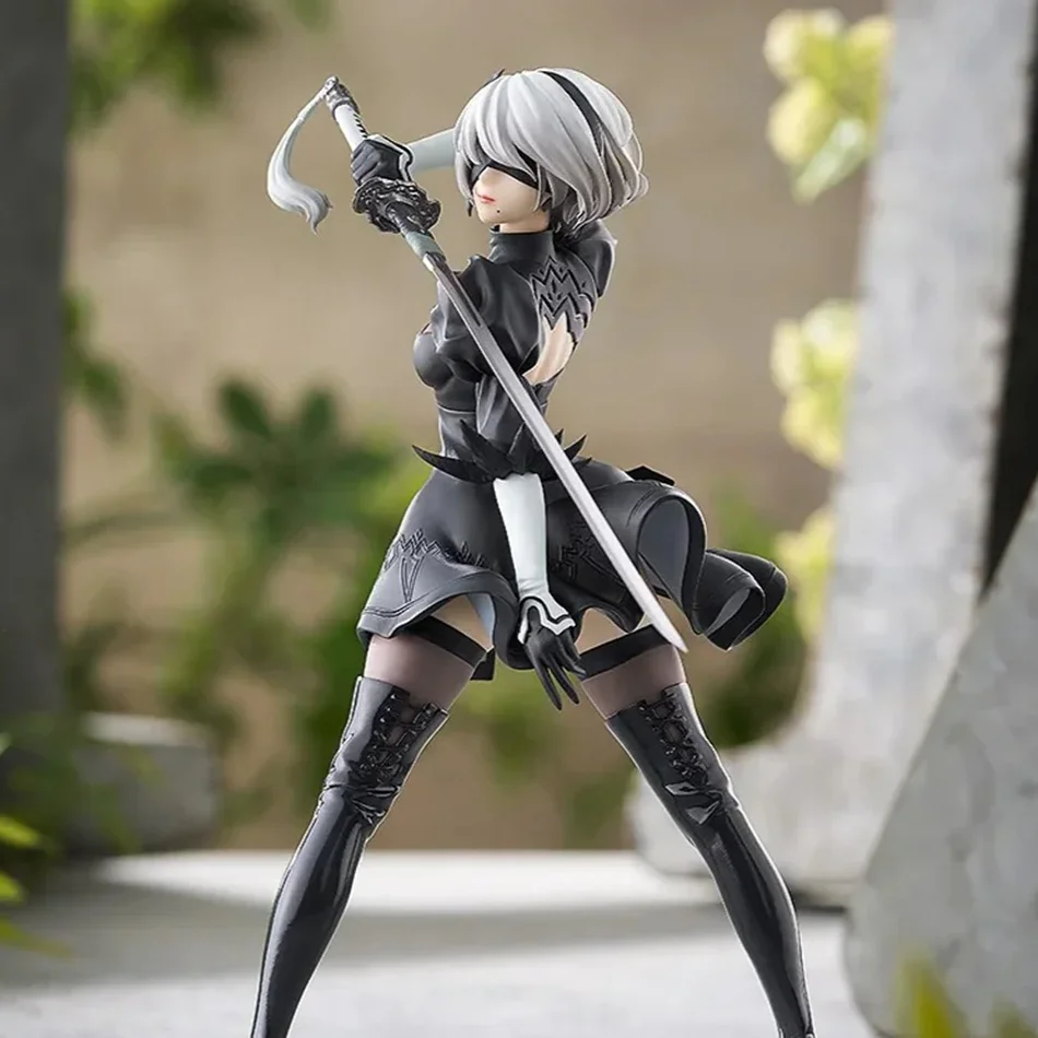 2025 new hot sale nier: automata yorha type a2 2b 9s pvc anime