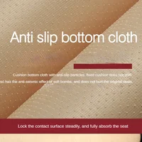 PU Leather Car Seat Cover Universal Minimalism Soft Seat Cushion Protective Cover with Storage Pocket Car Interior Accessories 3