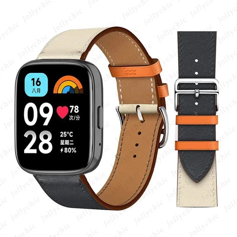 Premium Leather Loop Strap – Stylish Nylon Band for Smartwatches, 20mm/22mm Wristband Bracelet Accessories