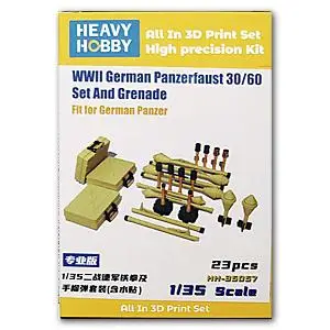 

Тяжелое хобби, модель 1/35 Второй мировой войны, немецкий набор Panzerfaust 30/60 и граната