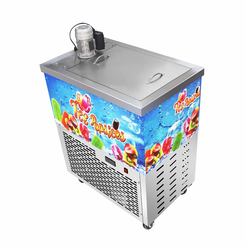Commercial Automatic Ice Cream Fruit Popsicle Maker Ice Lolly Making Machine Freeze Pop Machine