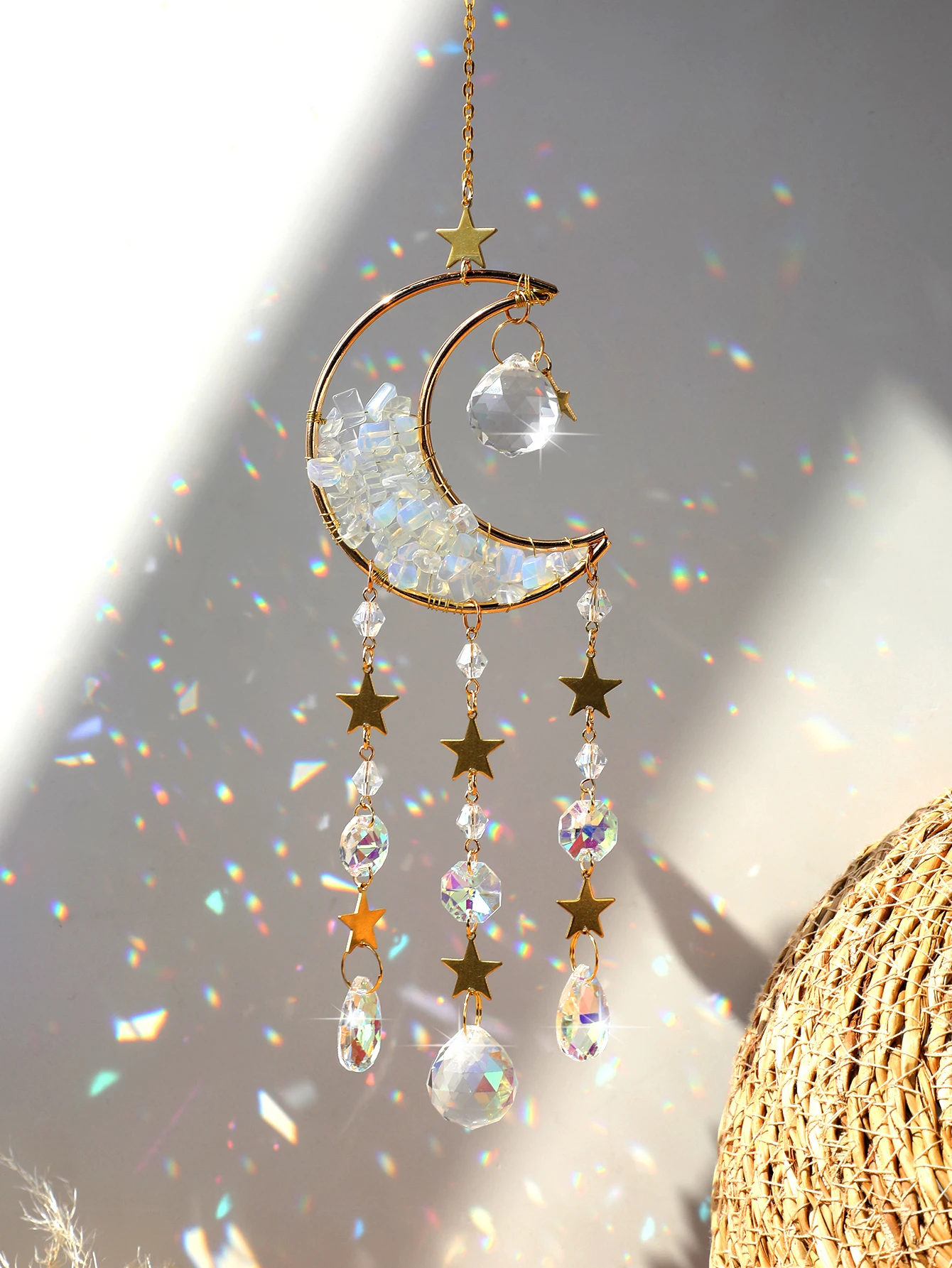 Dreamcatcher Suncatcher Crystal Sun Catcher Indoor Window