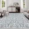 Living Room Carpet Retro Floral Large Area Bedroom Plush Rug Luxury High-grade Fluffy Sofa Coffee Table Floor Mat Ковер Tapis 러그 3