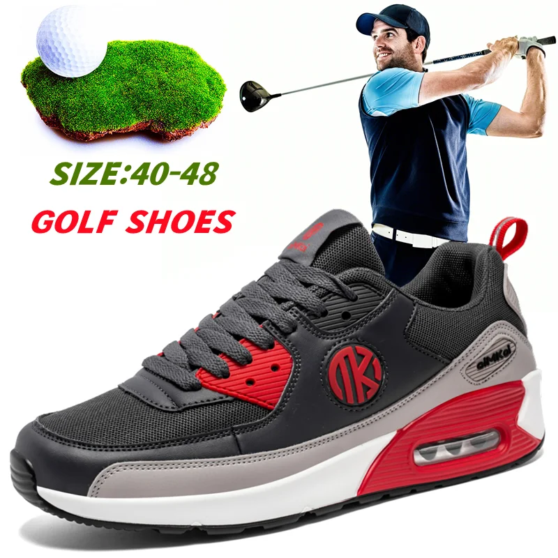 

Professional Men's Golf Shoes with Air Cushion Support for Stable and Comfortable Outdoor Golf Training