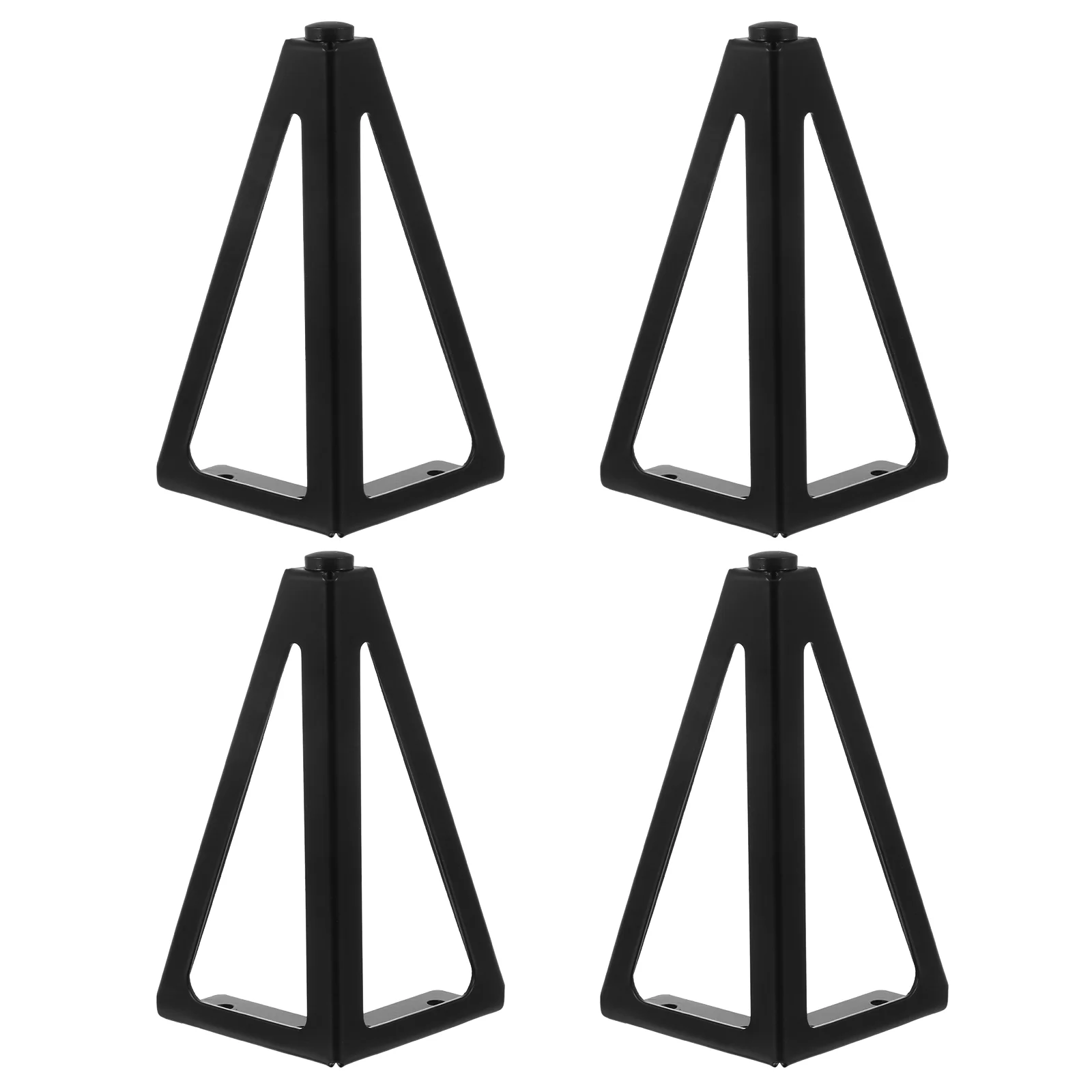 

4 Pcs Cabinet Legs Metal Desk Tea Table Bathroom Iron Furniture Support Feet Bed