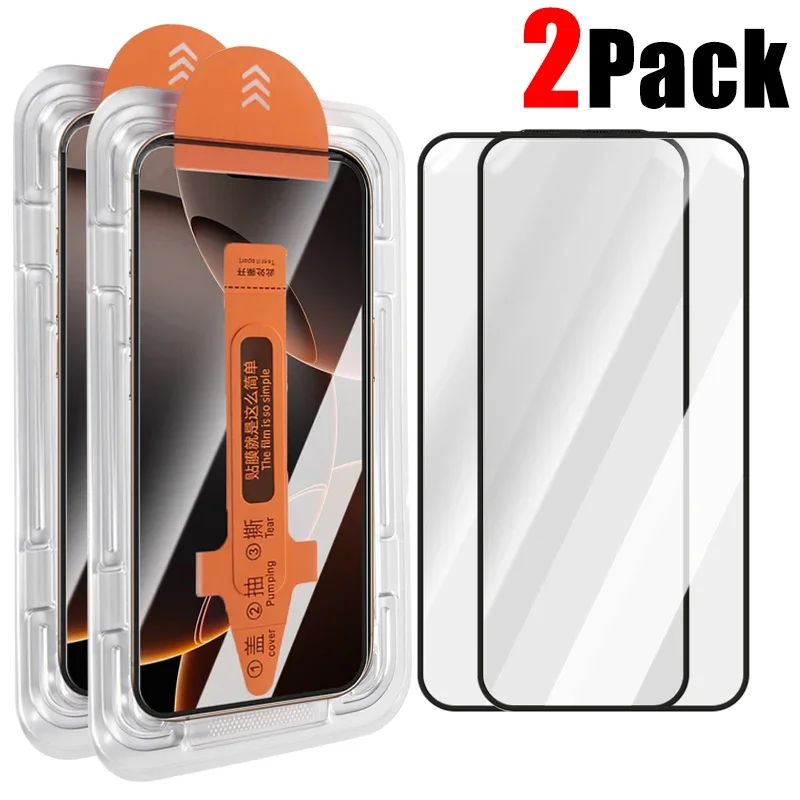 Ultra-Clear Easy Install Tempered Glass Screen Protector with Anti-Scratch Technology