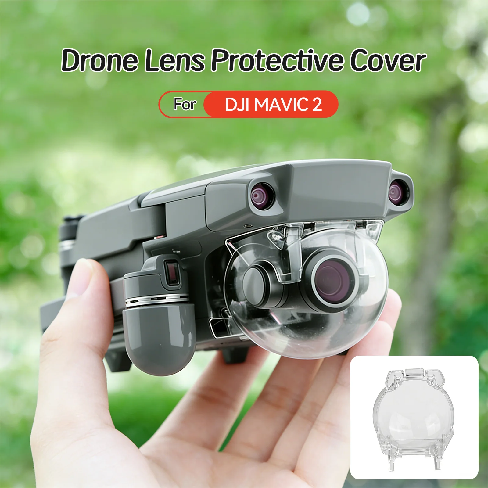 Capuchon objectif DJI Mavic 2 Pro/Zoom - Protection anti-poussière