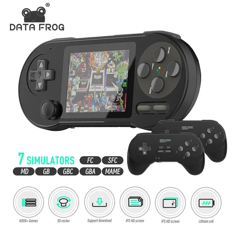 Retrokonsola DATA FROG SF2000 (bez gier) za $11.63 / ~46zł