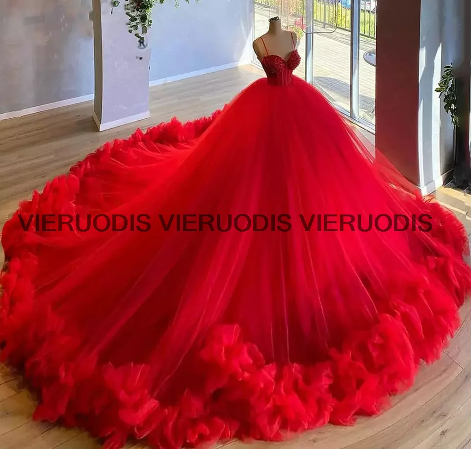Red Ball Quinceanera Dresses | Dresses 15 Elegant - Red Ball Gown Aliexpress