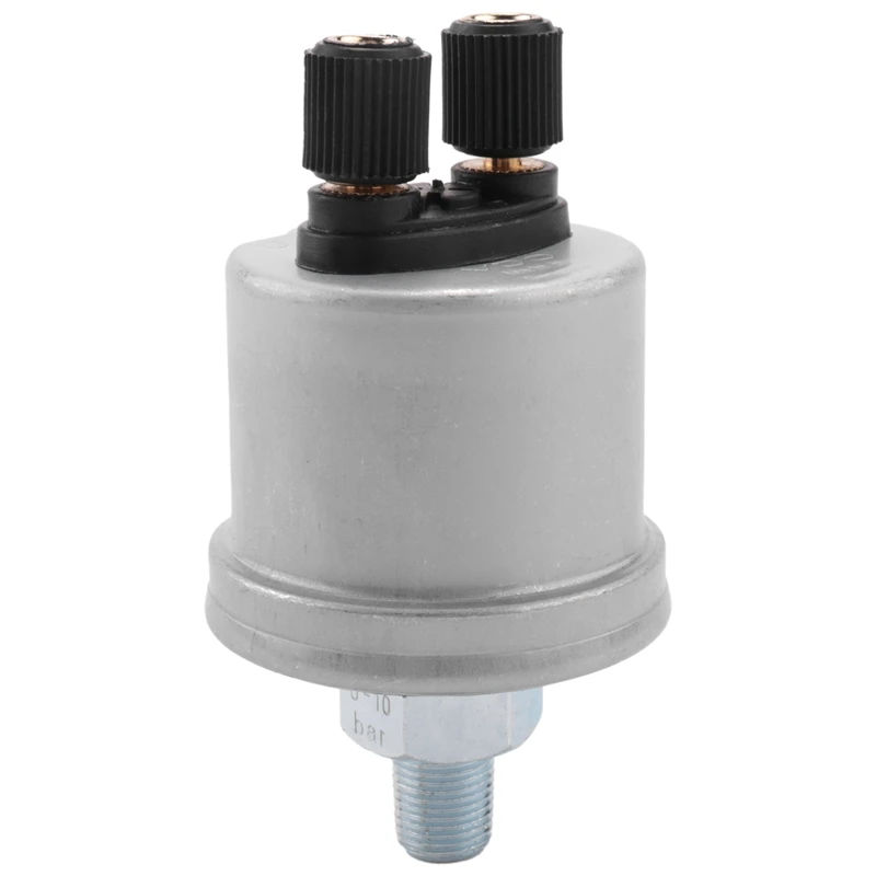 Pressure Transducer Sender Universal Vdo Oil Pressure Sensor 0 To 10 Bars 1/8 Npt Generator Part 10Mm Crew Plug Alarm Pressure Sensor Oil Sensing