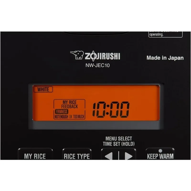 Zojirushi NW-JEC10BA Pressure Induction Heating (IH) Rice Cooker & Warmer, 5.5-Cup, Made in Japan 6