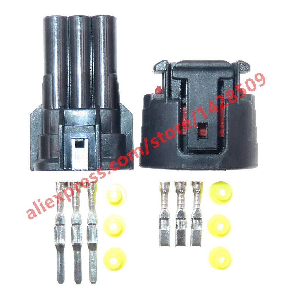 Description Picture 6 of item1 Set 3 Pin 2.2 Series 6188-0282 6189-0443 Car Electric Generator Regulator Waterproof Wiring Connector 90980-11348 90980-11349