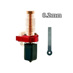 Enhanced Nano Coated Extrusion Head Gear Kit (0.2mm Hotend)