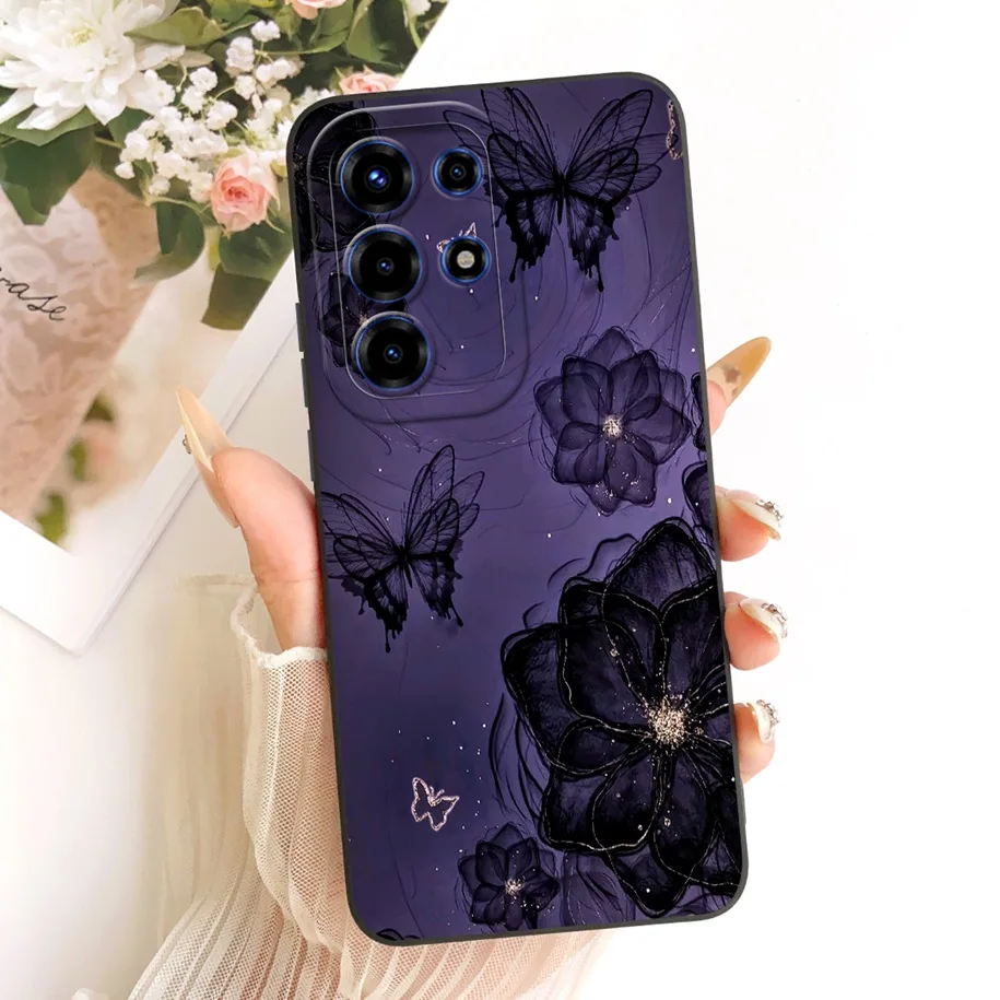 Luxury Space Volcano Painted Soft Silicone Candy Color Protection Case