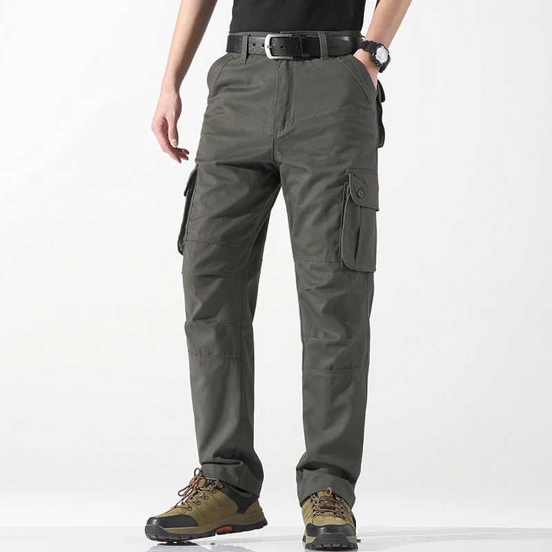 Cargobroek voor heren, elastische taille
